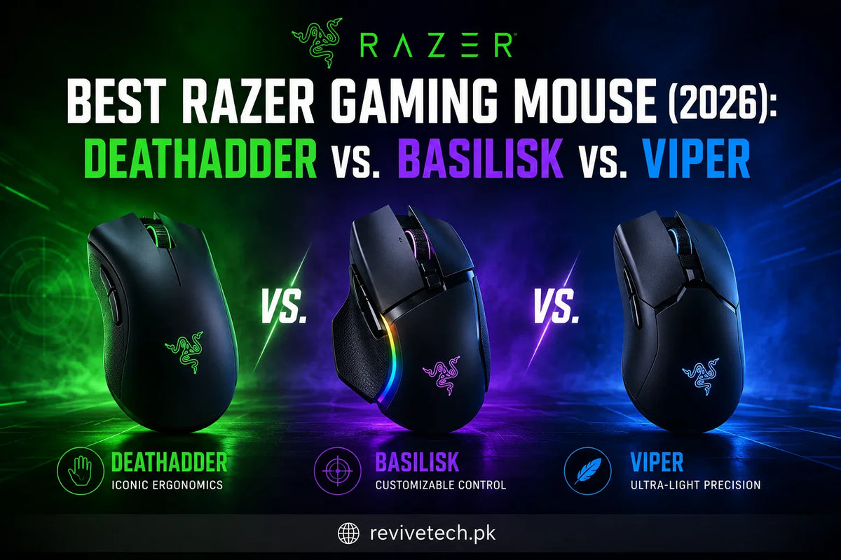 Best Razer Gaming Mouse (2026) – DeathAdder, Basilisk, Viper Comparison