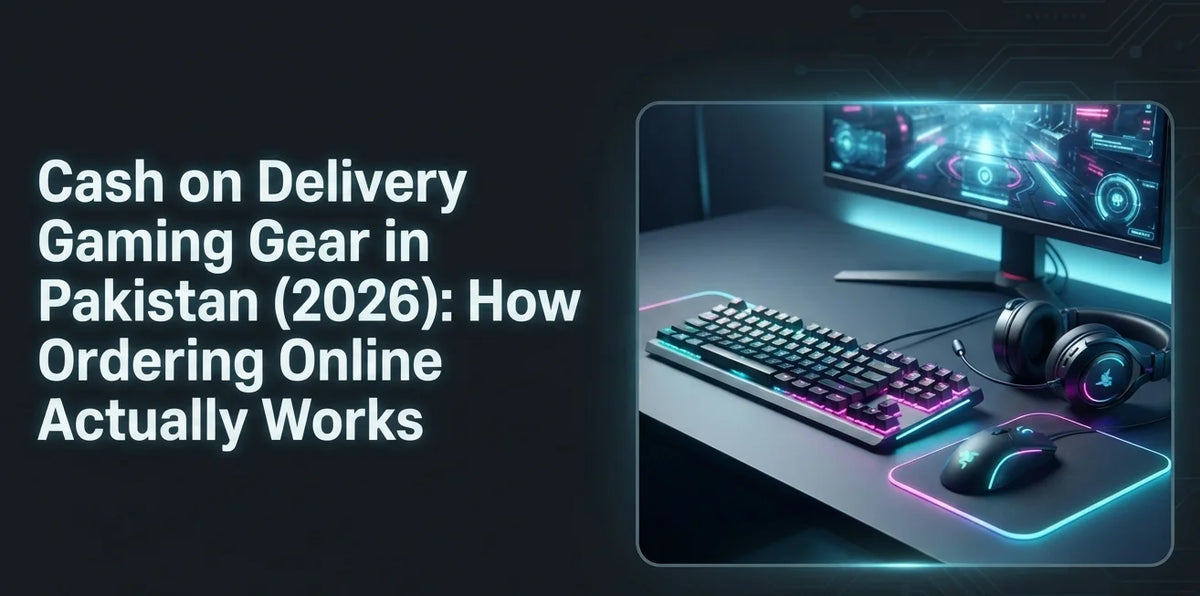 Cash on Delivery gaming gear ordering process Pakistan 2026 – The Revive Tech