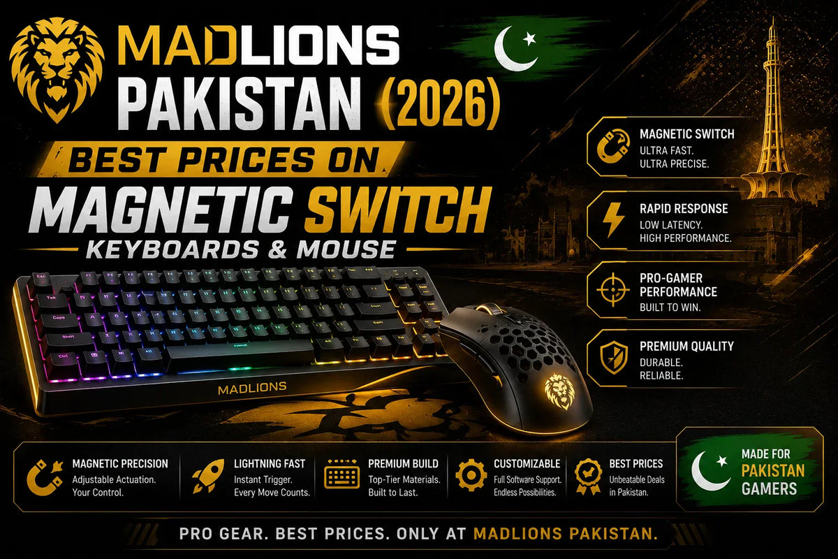 MadLions MAD60 HE magnetic keyboard price comparison Pakistan 2026 – The Revive Tech