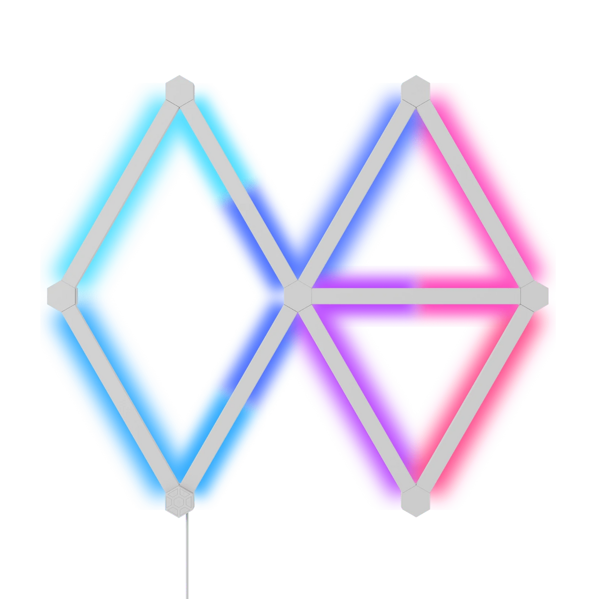 Nanoleaf Lines 60 Degrees Starter Kit – Smart RGB Backlit Modular Light Bars