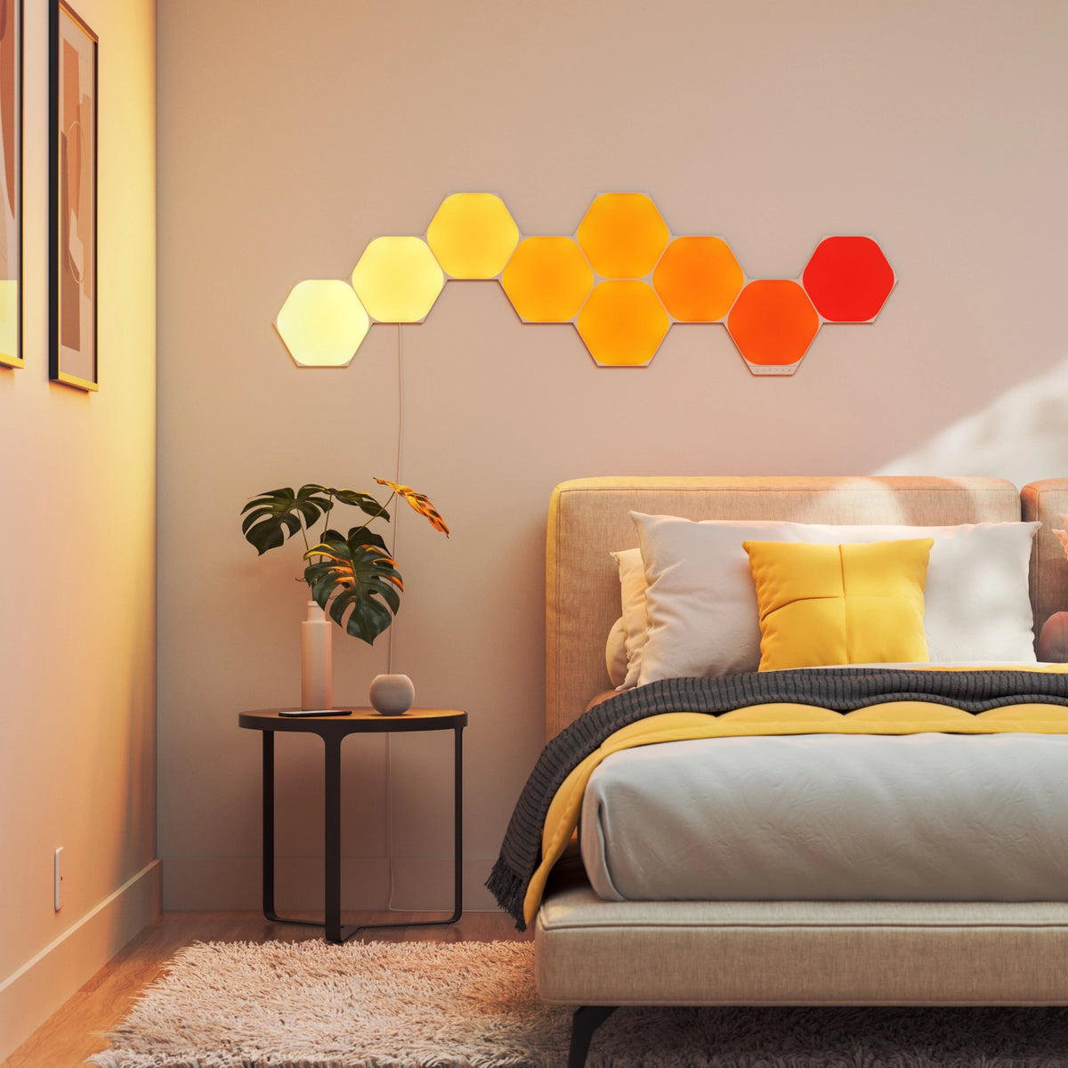 Nanoleaf Shapes Hexagons Starter Kit – Smart RGB Modular LED Wall Panels