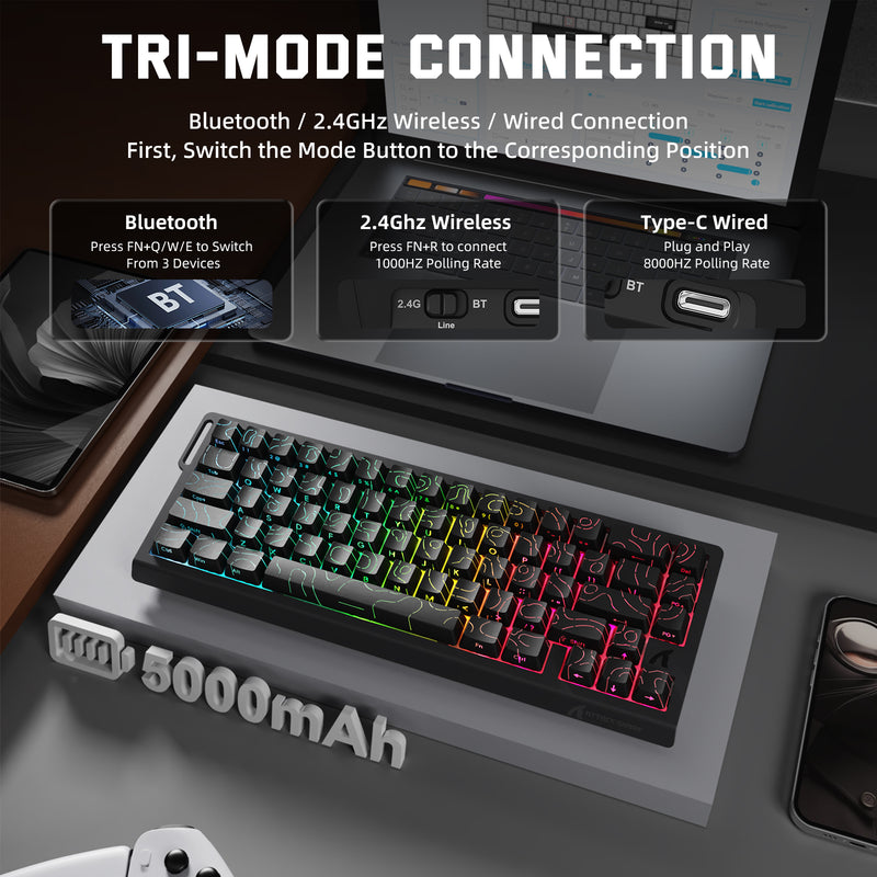 ATTACK SHARK X68PRO HE Magnetic Switch