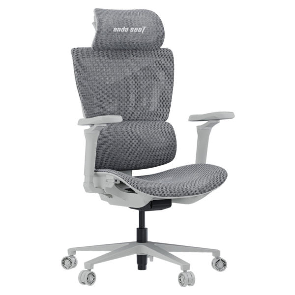 AndaSeat X-Air Pro Mesh| Pro Series Ergonomic Premuim Office Gaming Chair – Space Ash Grey