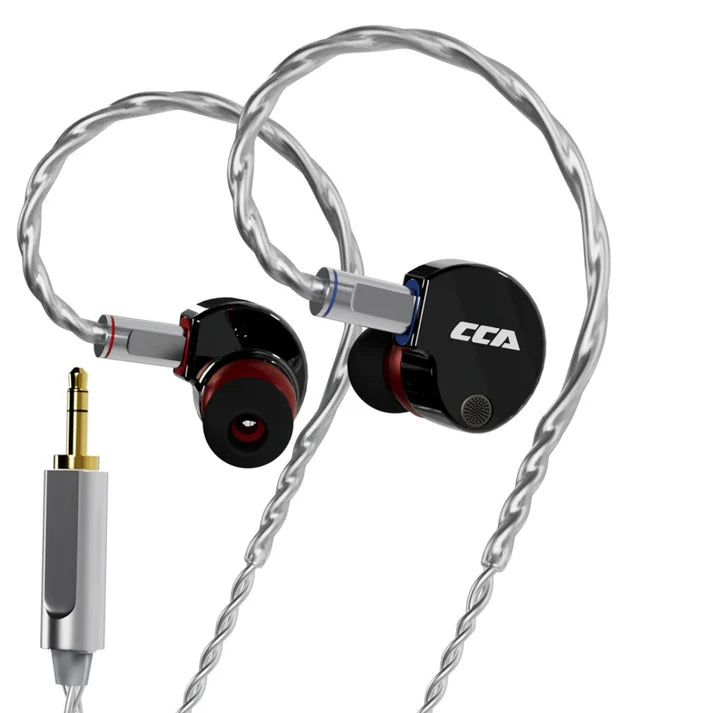CCA Phoenix HiFi Earphones Dynamic Drive LCP Diaphragm Earphones Noise Cancelling Gaming Wired Earphone