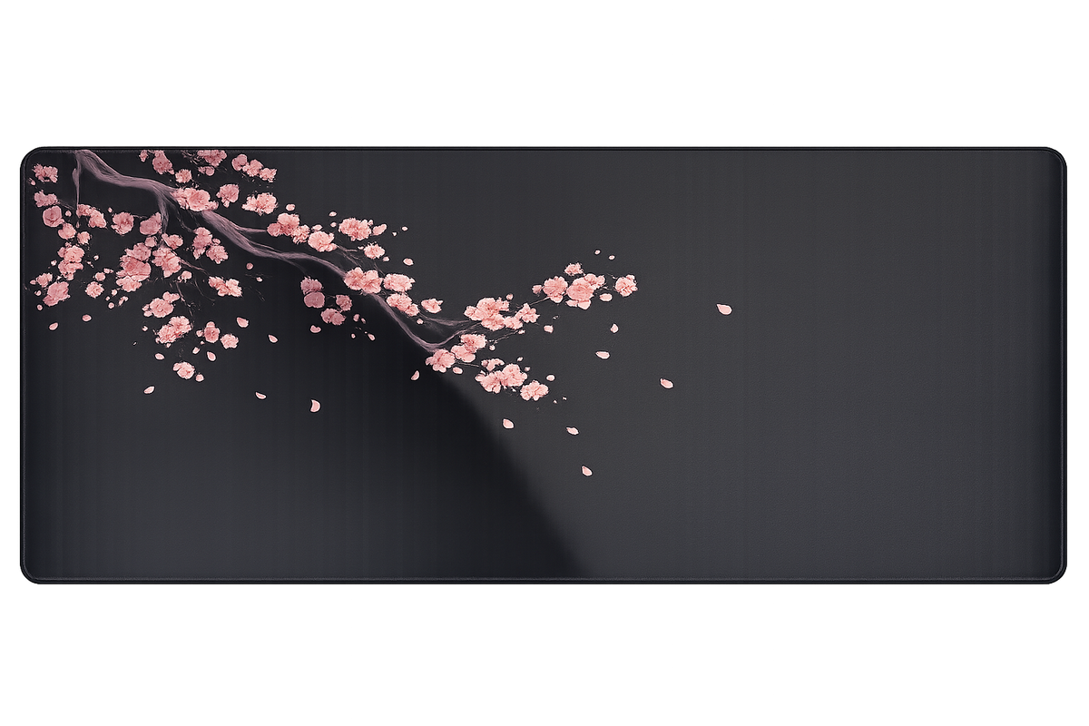 Cherry Blossom Extended Gaming Mouse Pad