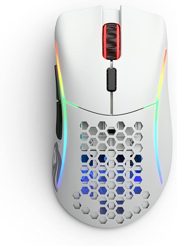 Glorious Model D Wireless Mouse (Open Box) – 69g, 2.4GHz, 71H Battery, RGB, Matte Black