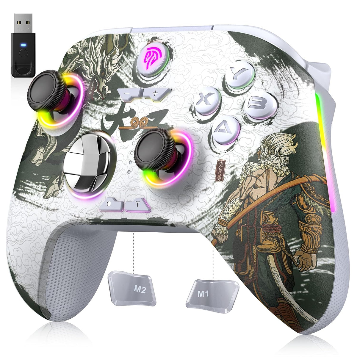 EasySMX X15 RGB Controller With Hall Trigger and Hall Joystick