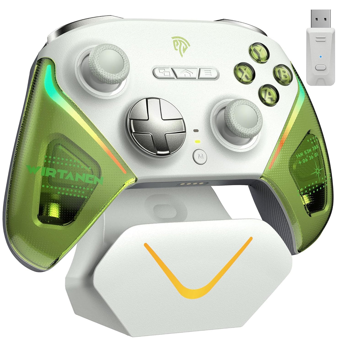 EasySMX D10 Multiplatform Gaming Controller with TMR sticks, Trigger Lock and Charging Dock