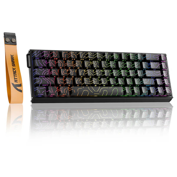 ATTACK SHARK X68MAX HE Rapid Trigger Aluminum Keyboard Magnetic Switch