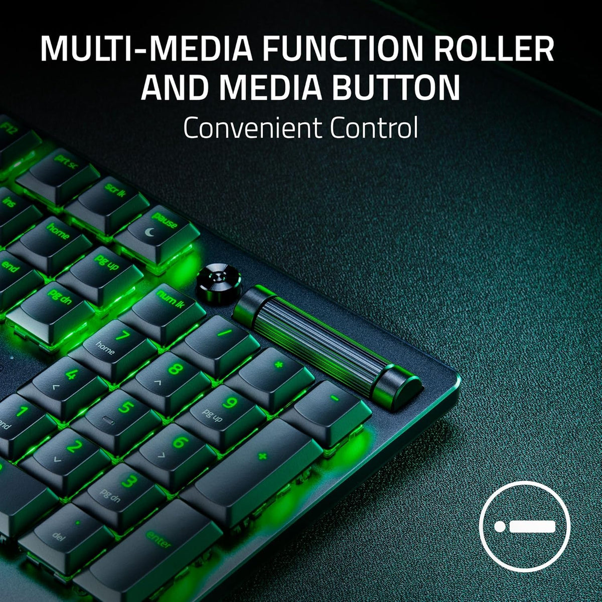 Razer DeathStalker V2 Pro Wireless Gaming Keyboard: Low Profile Optical Switches Linear Red  (Open Box)