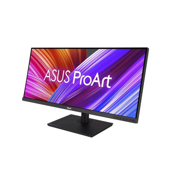ASUS ProArt Display PA348CGV Professional Monitor, 34 Inch IPS 21:9 3440 x 1440, 120Hz VRR FreeSync Premium Pro, 98% DCI-P3 100% sRGB, Calman Verified Delta E < 2, USB-C 90W