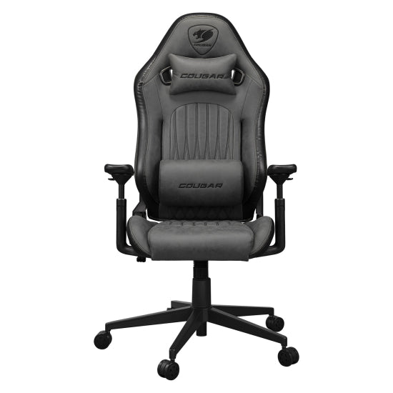 COUGAR EXPLORE ROYAL GRAY F VC Leather 3D Hyperrotation Armrest Gaming Chair