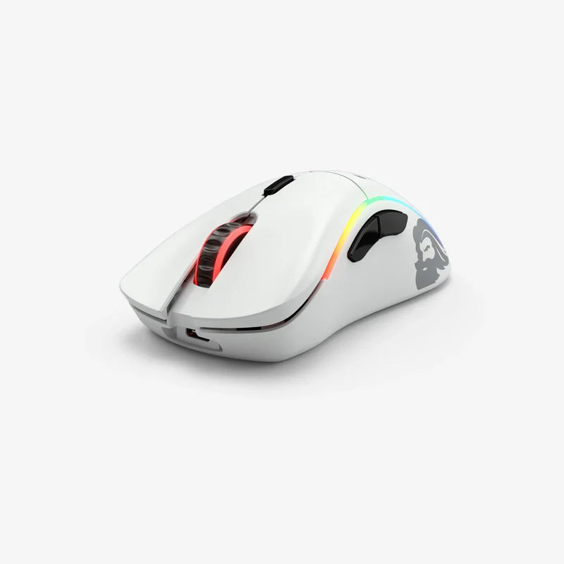 Glorious Model D Minus Wireless RGB Gaming Mouse – Black/White (OPEN BOX)-Glorious Gaming