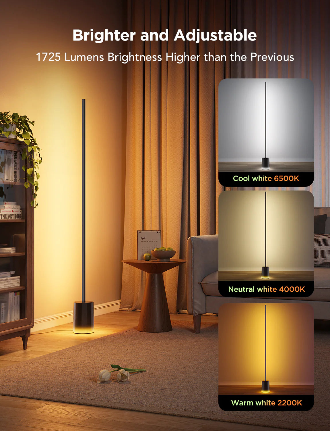Govee Floor Lamp 2 in Pakistan | Smart RGBIC Standing Floor Lamp