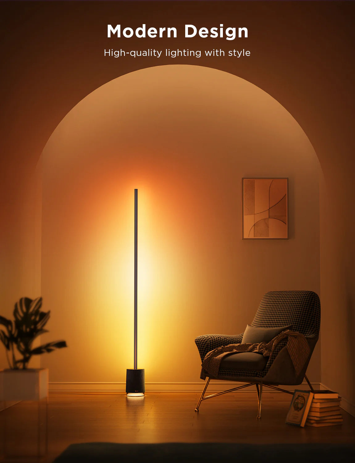Govee RGBICWW Floor Lamp Pro – Smart Ambient Standing Lamp (Pakistan)
