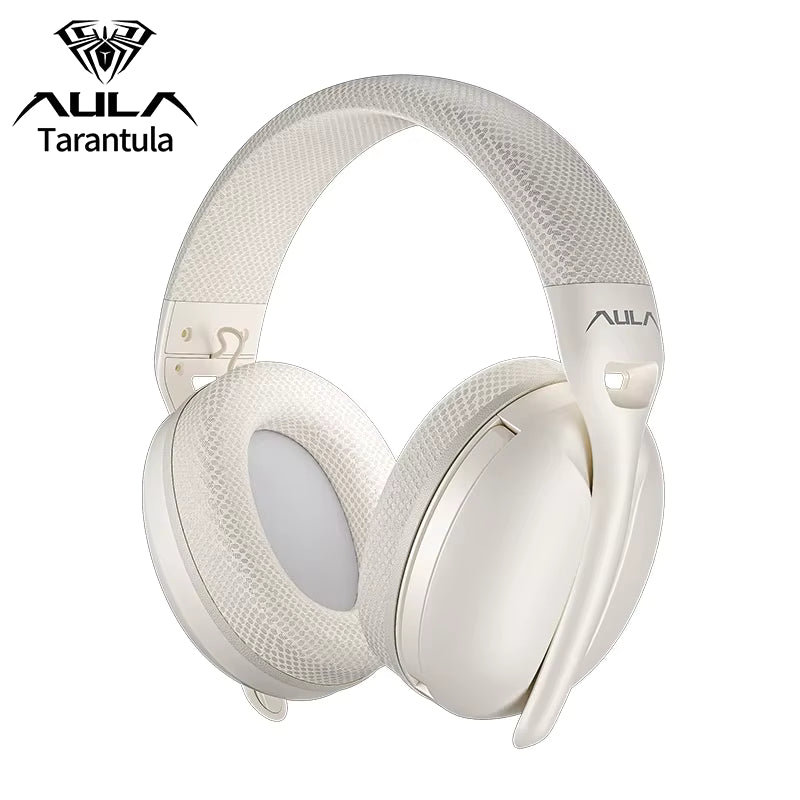 Aula S6 Wireless Gaming Headset Bluetooth – Wired Headphone Gold