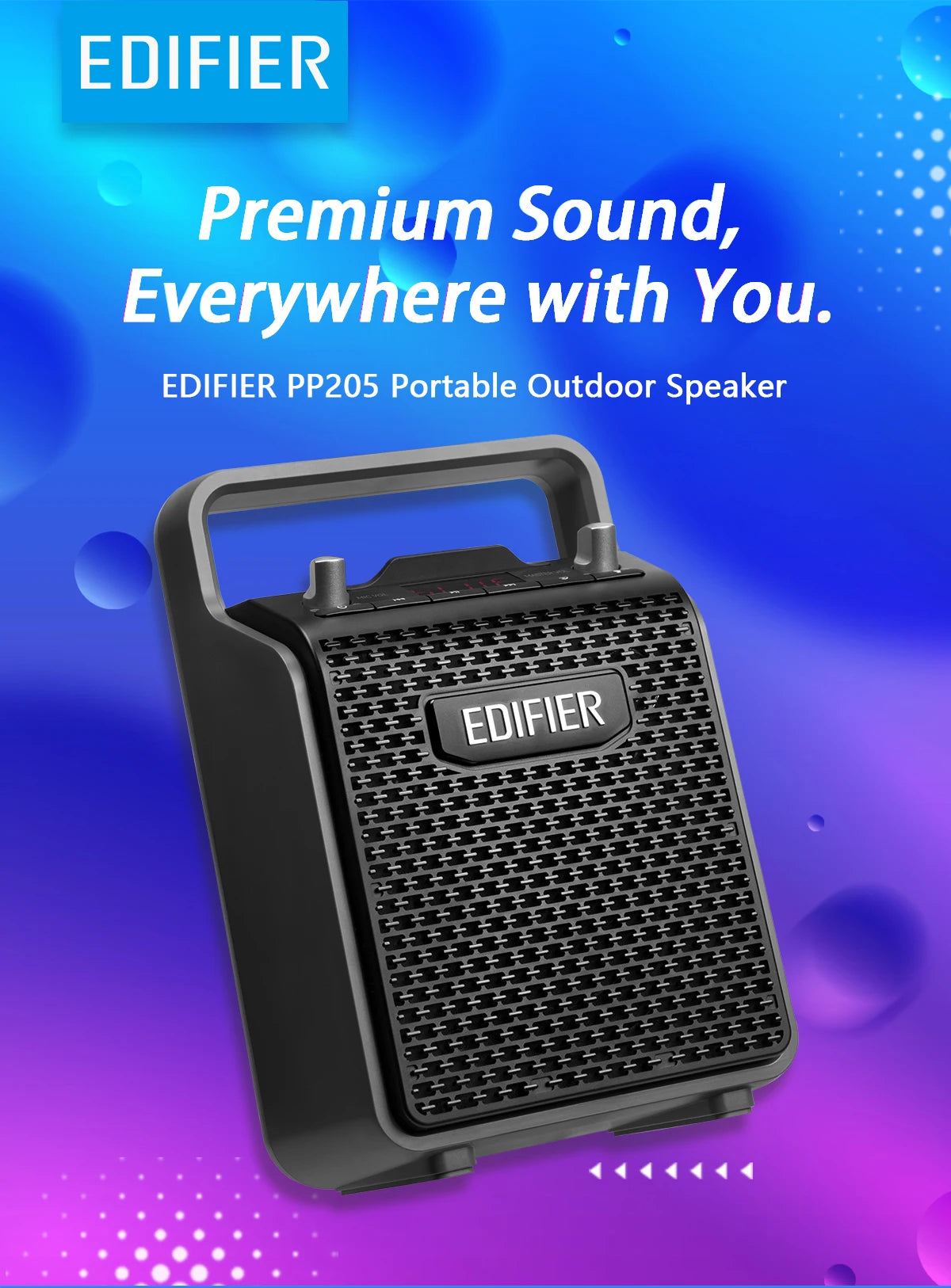 Edifier PP205  Bluetooth Karaoke Speaker