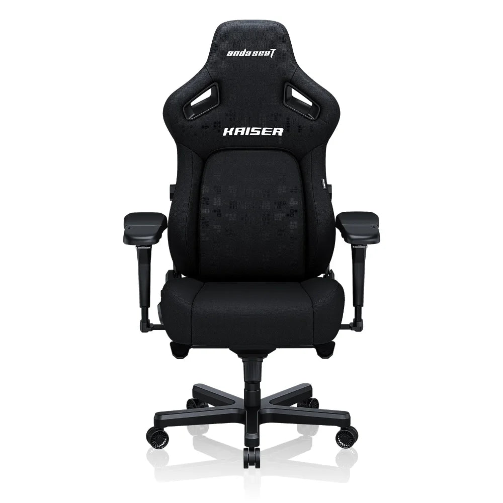 AndaSeat Kaiser 4 Large Premium Fabric Gaming Chair – Carbon Black