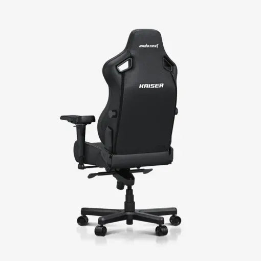 AndaSeat Kaiser 4 Large Premium Ergonomic Leather Gaming Chair – Elegant Black