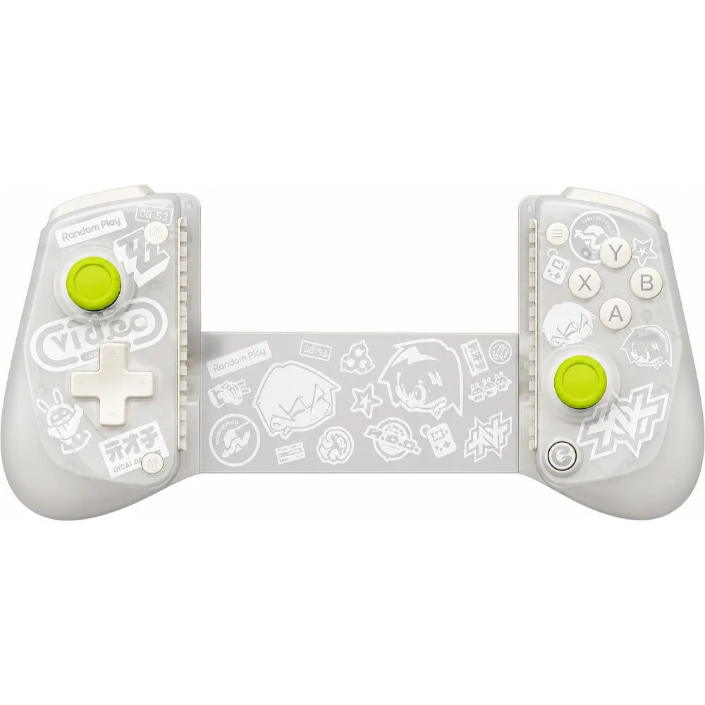 GameSir X5s Bluetooth Mobile Gaming Controller for Switch 2/Switch/Android/iPhone/iPad mini, Hall Effect Joystick, Lightweight Ergonomic Phone Controller- Play Genshin Impact & Zenless Zone Cloud White