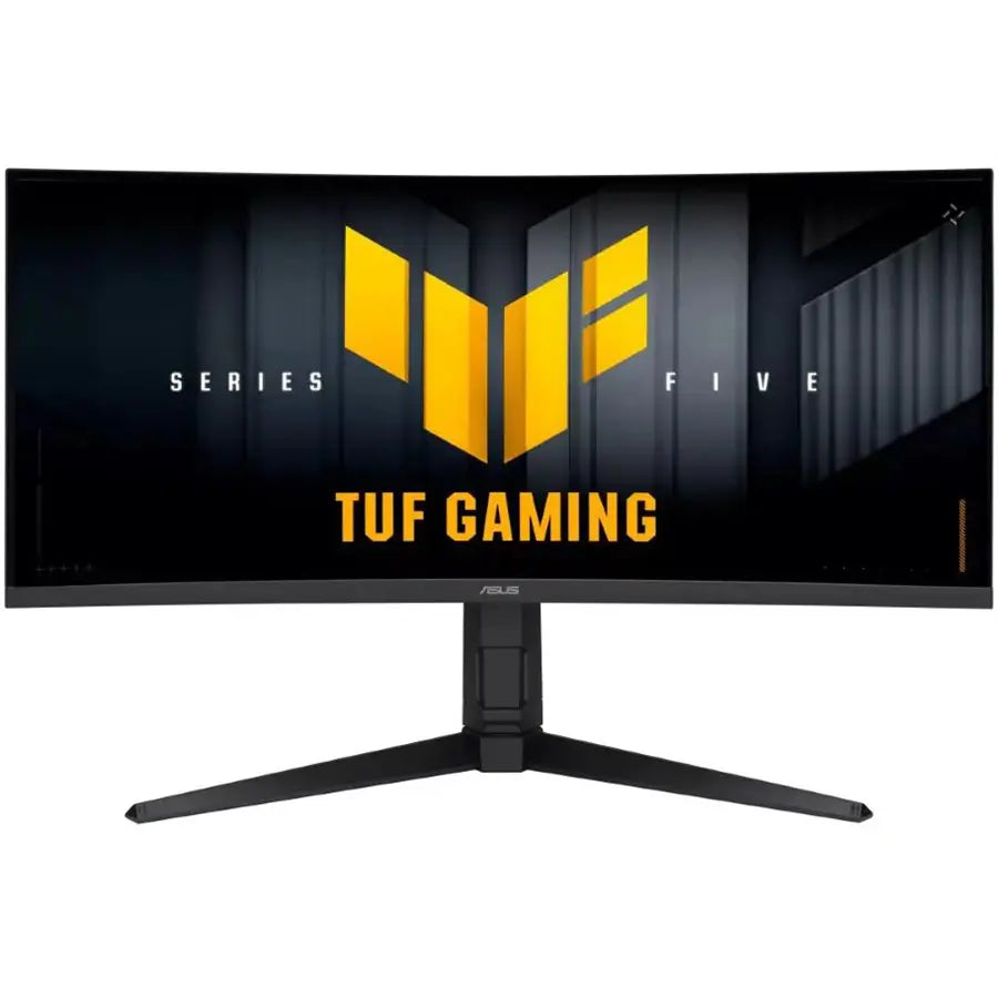 Asus Tuf Gaming VG34WQML5A Series 5 Curved Gaming Monitor – 34-inch WQHD Fast VA Panel, 1500R Curved Design, 250Hz(OC), 0.5ms, AMD FreeSync™ Premium, Extreme Low Motion Blur, VESA DisplayHDR 400, 95% DCI-P3, Display Widget Center, Gaming AI
