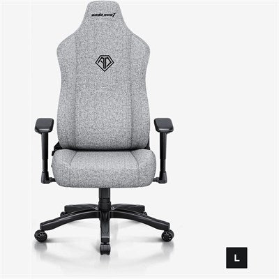 AndaSeat Novis L Fabric Series Best Budget Ergonomic Fabric Gaming Chair-Ash Gray