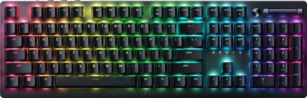 Razer DeathStalker V2 Pro Wireless Gaming Keyboard: Low Profile Optical Switches Linear Red  (Open Box)