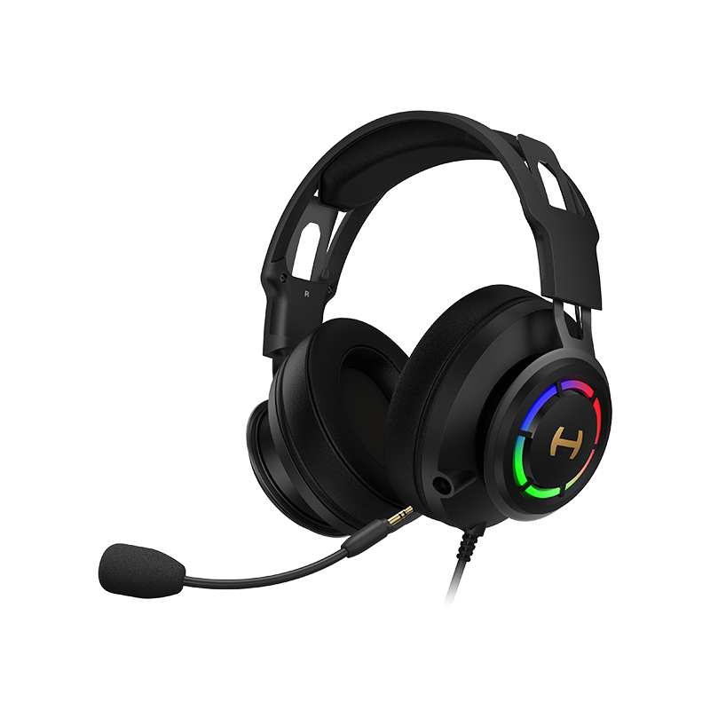 Edifier G35 USB Gaming Headset – 7.1 Surround, ENC Mic, 50mm Driver, RGB, PC/PS4/Mac, Black