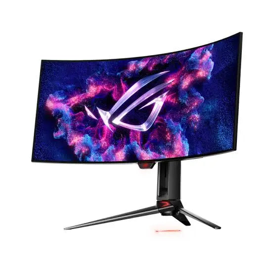 Asus Rog Swift OLED PG34WCDM 34" Ultrawide 800R Curved Gaming Monitor – 21:9 (3440 x 1440), 240Hz, 0.03ms, G-SYNC Compatible, Custom Heatsink, Uniform Brightness, Smart KVM, USB-C 90W PD, 1300nits