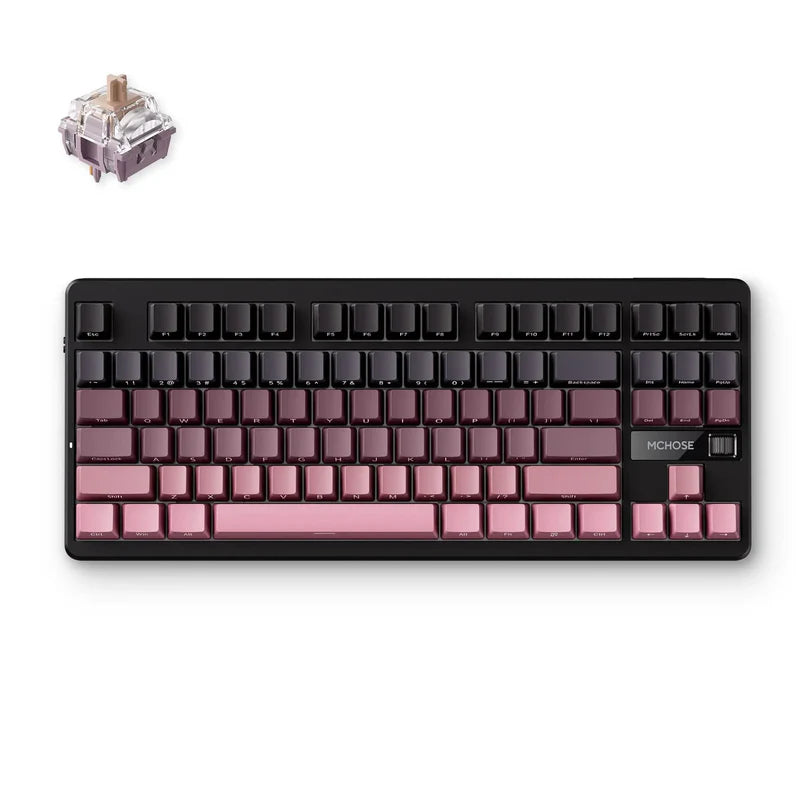 MCHOSE G87 Wireless Gasket Mount Custom Mechanical Keyboard