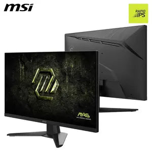 MSI MAG 272F X24 27-Inch Gaming Monitor, 1920x1080 FHD Rapid IPS, 240Hz, 0.5ms, HDR Ready, AMD FreeSync Premium, AI Vision, HDMI 2.0b and DP 1.2a, Frame-Less, VESA Mount, Black