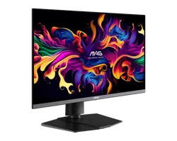 MSI MAG 272UP QD-OLED X24 27-inch 3840 x 2160 (UHD) Gaming Monitor, 240Hz, Adaptive-Sync, HDMI, DisplayPort, VESA Mountable, Tilt, Height Adjustable, Speaker, 0.03ms, Black