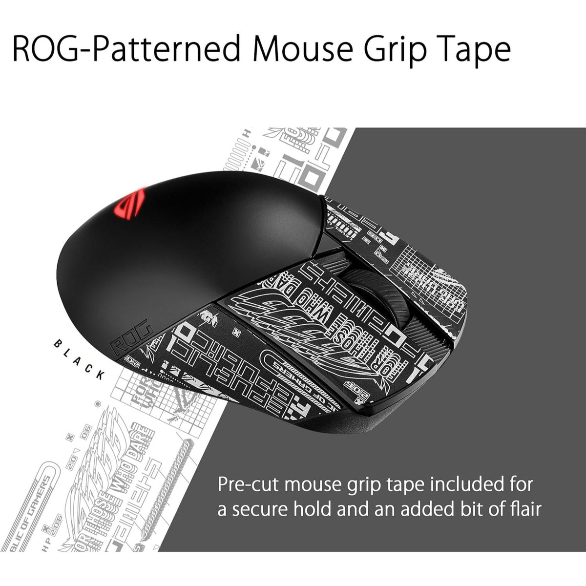 Asus Rog Gladius III Wireless AimPoint RGB Gaming Mouse - Black