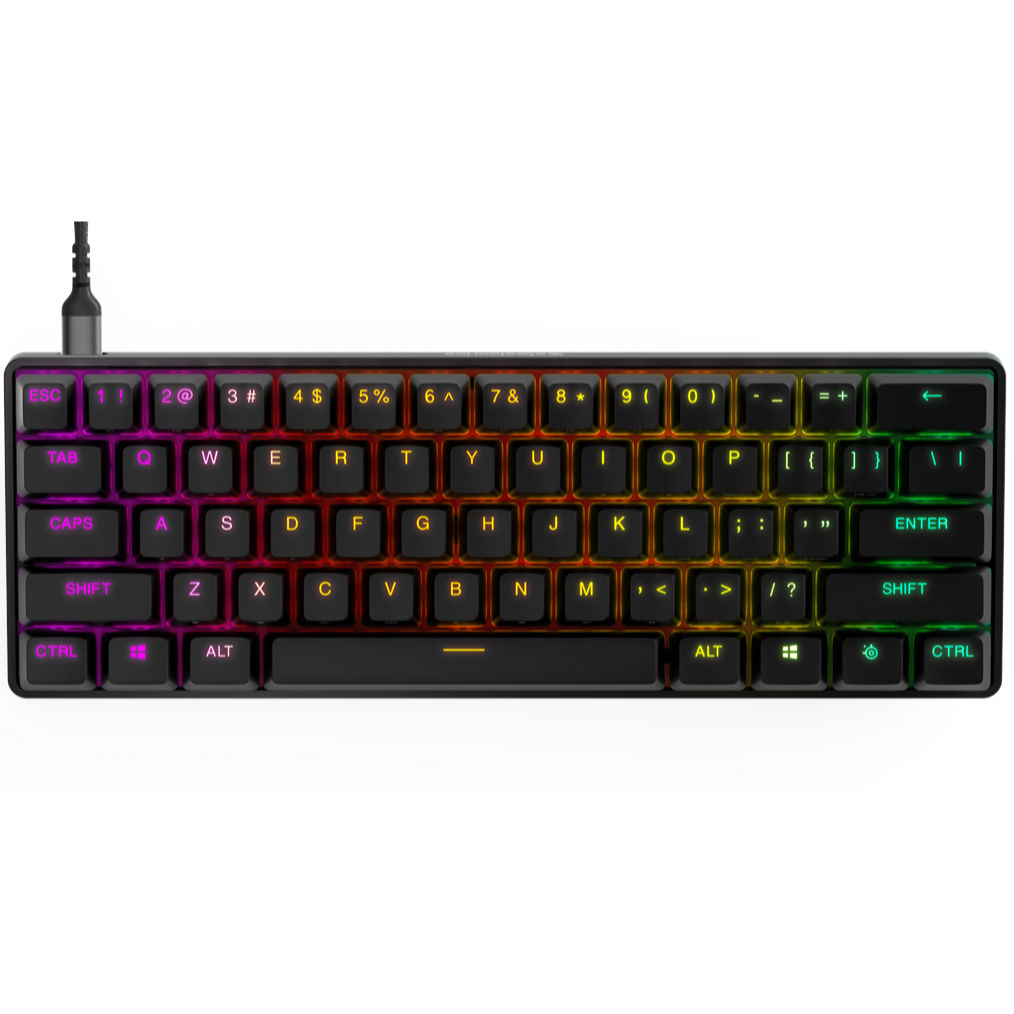 SteelSeries Apex Pro Mini Mechanical Gaming Keyboard - 60% Compact