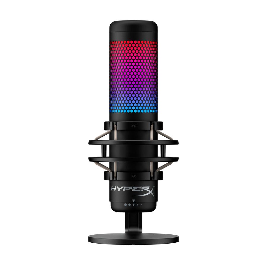 HyperX QuadCast S USB Microphone RGB Gaming Professional Microphone OPEN BOX NEW