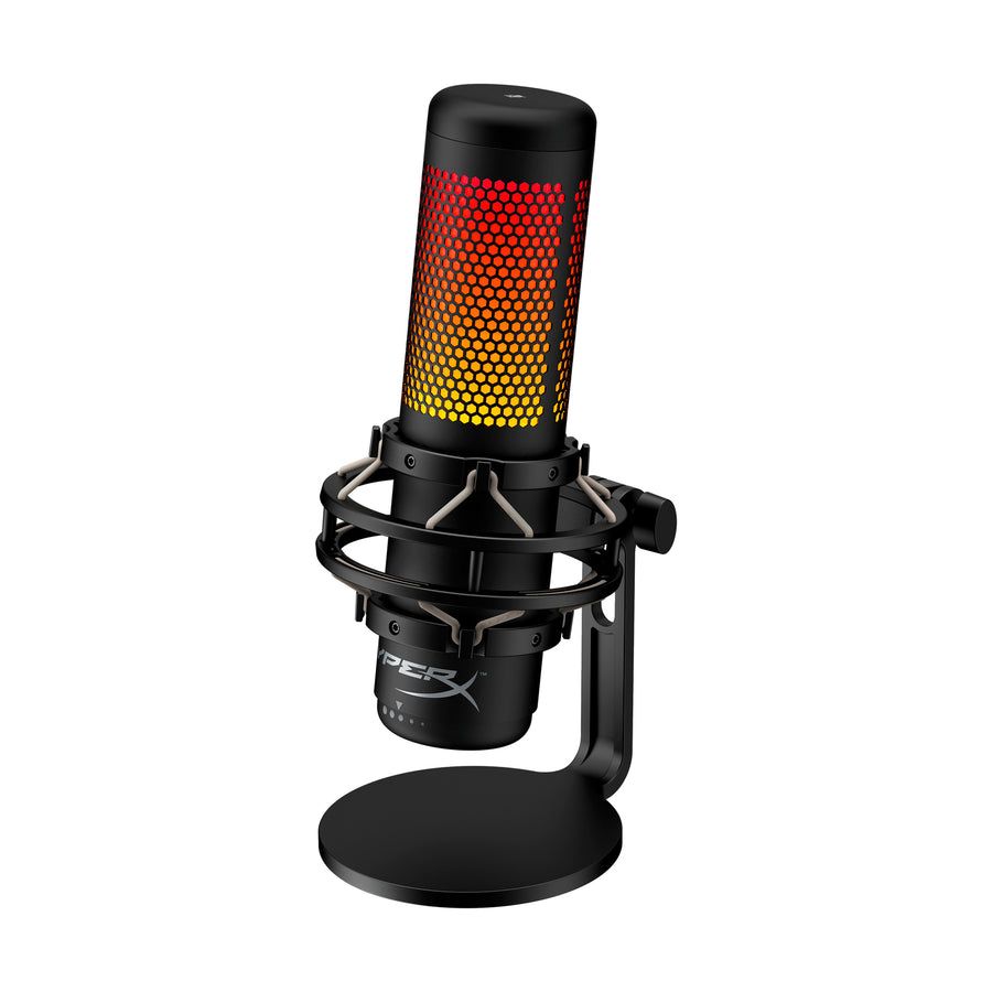 HyperX QuadCast S USB Microphone RGB Gaming Professional Microphone OPEN BOX NEW